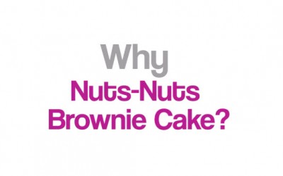 Why Nuts-Nuts Brownie Cake?